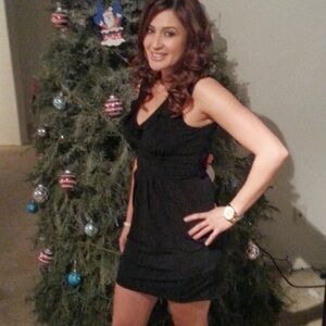 BCX Elegant Black Ruffled Dress